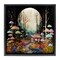 Stupell Industries Quirky Mushroom Forest Framed Floater Canvas Wall Art Design by Sasha